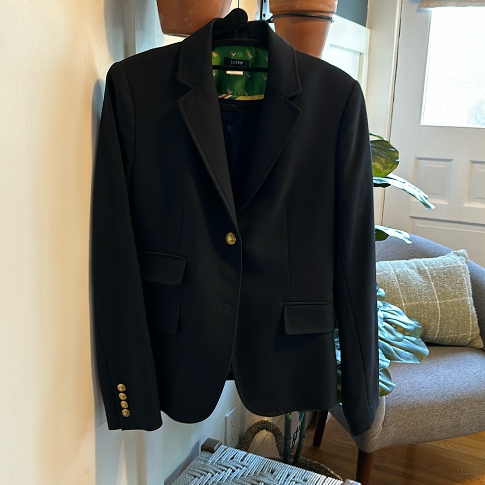 J Crew Schoolboy Navy Blazer